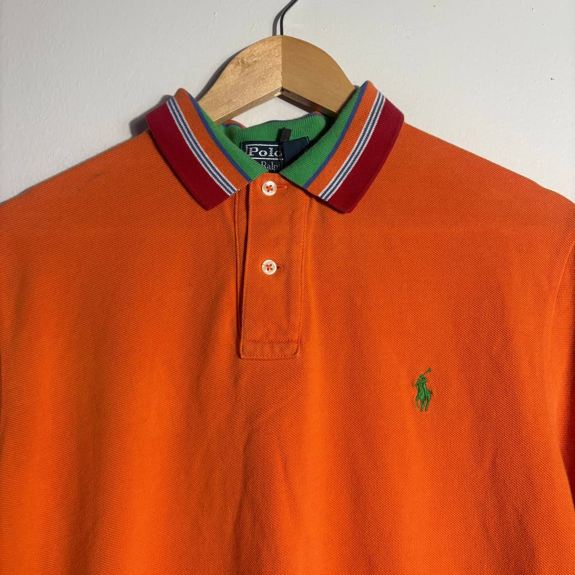 폴로랄프로렌 오렌지 반팔 카라티 (무료배송) 상품이미지2