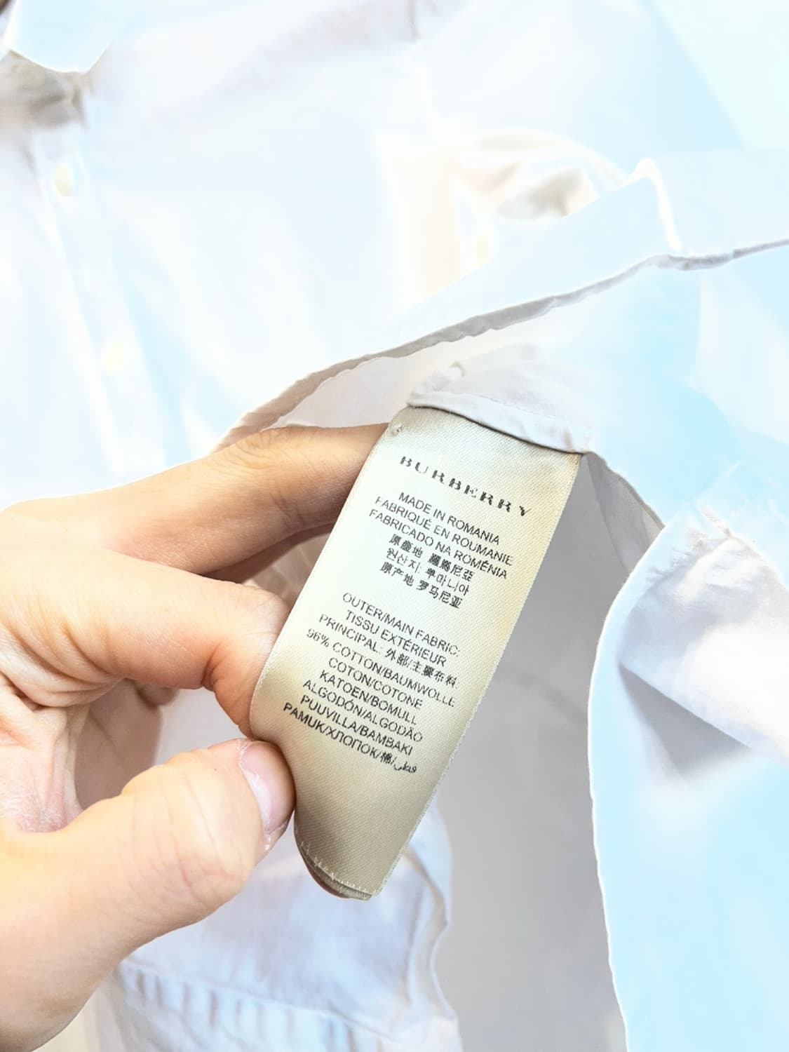 버버리 드레스 셔츠 우먼즈 상품이미지6