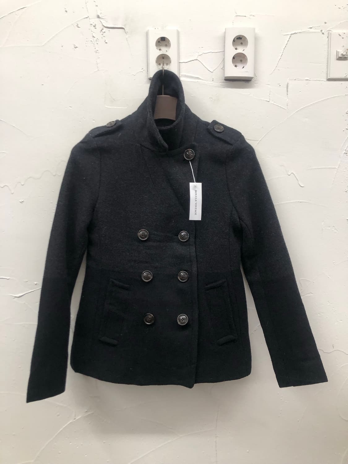 갭 견장 피코트 차콜 상품이미지2