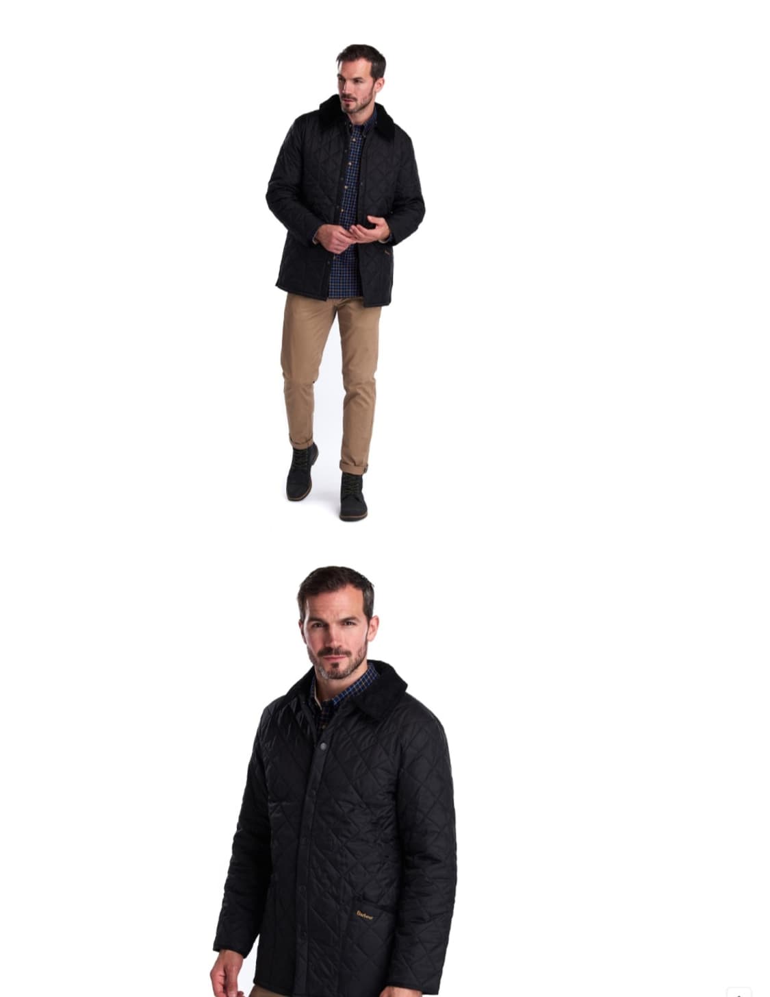 바버 블랙 퀼팅 자켓 상품이미지10