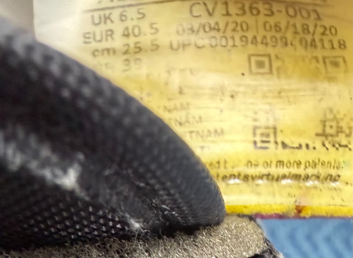 나이키 x 사카이 베이퍼와플 '블랙 화이트 상품이미지6