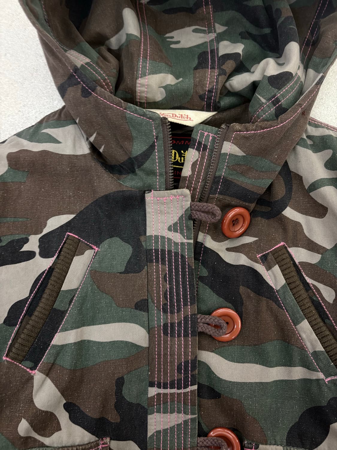 본더치 카모 후드자켓 상품이미지6