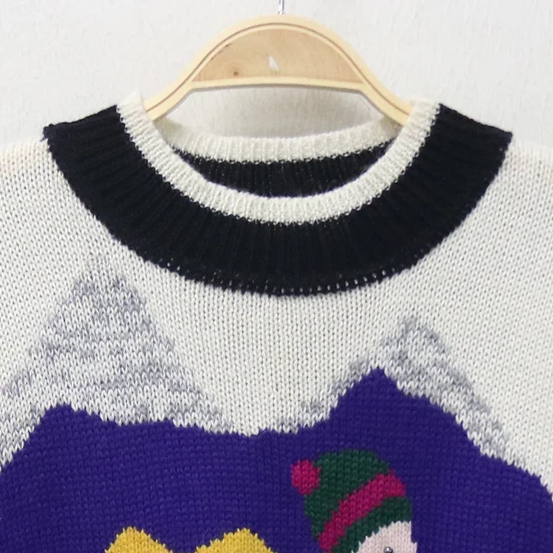 CHRISTIAN PIERRE  울 Y2K 니트 64639 상품이미지5