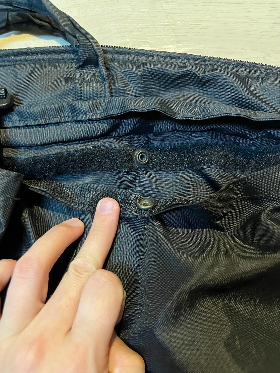 85년제 US Military Original 헬멧백 (Black) 상품이미지3