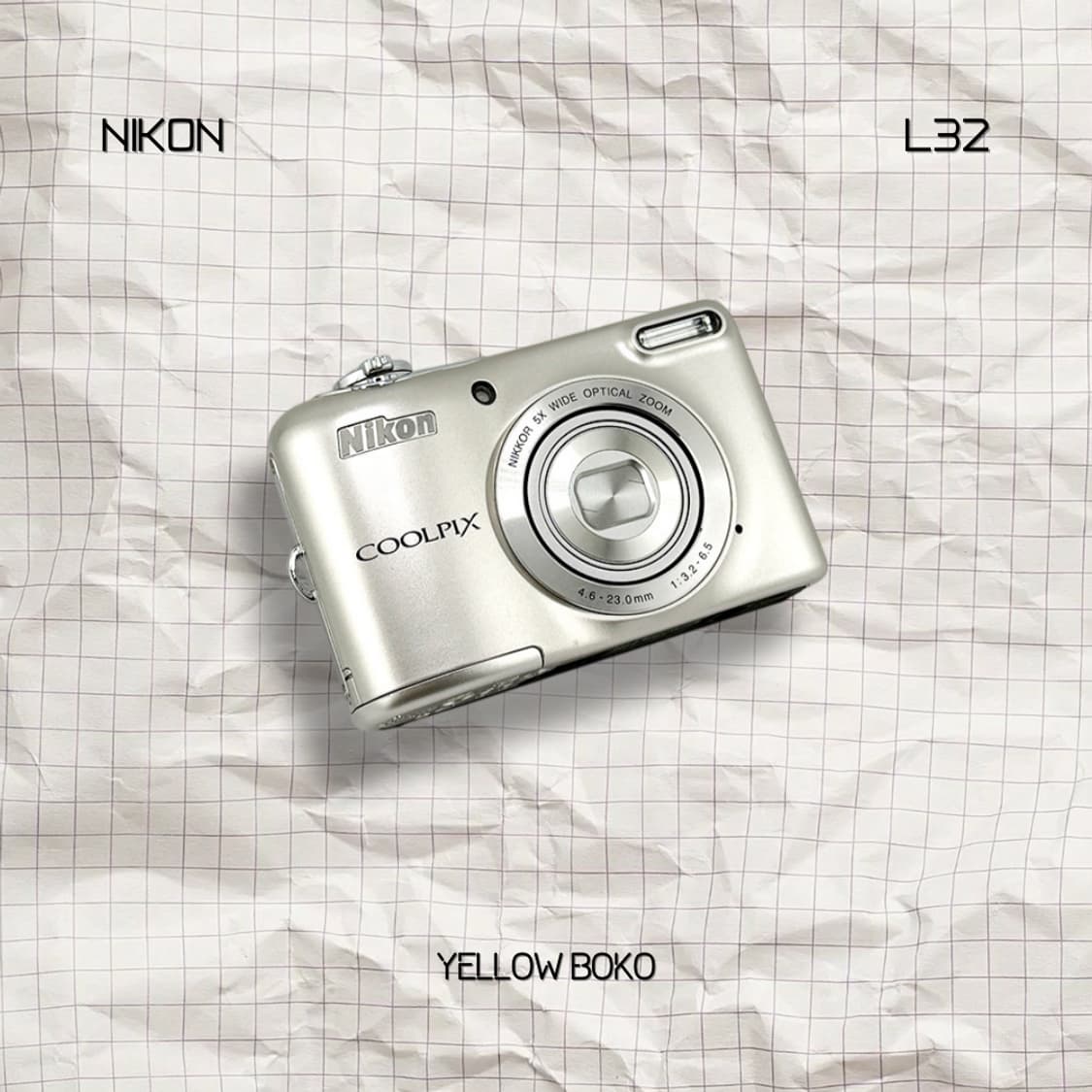 [여행용 Pick!] Nikon 니콘 쿨픽스 L32 레트로 디지털 카메라 상품이미지1