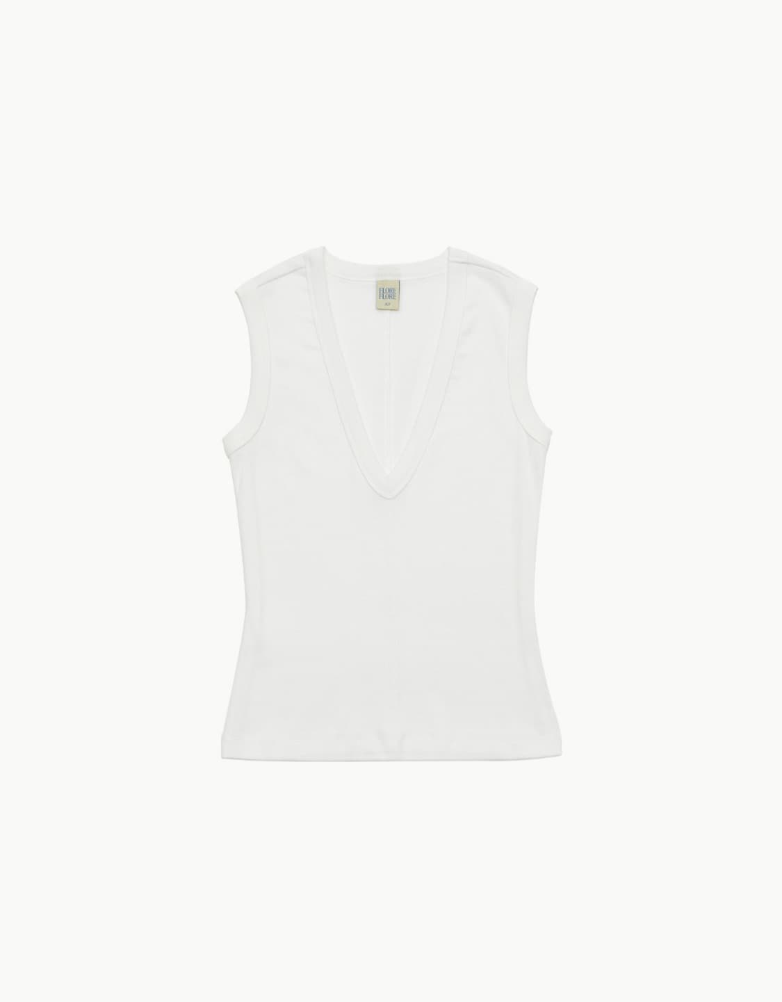 Flore flore dewi tank white 상품이미지1