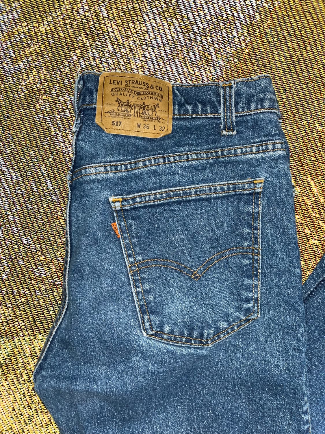 90s 리바이스 517 오렌지탭 W36 L32 상품이미지4