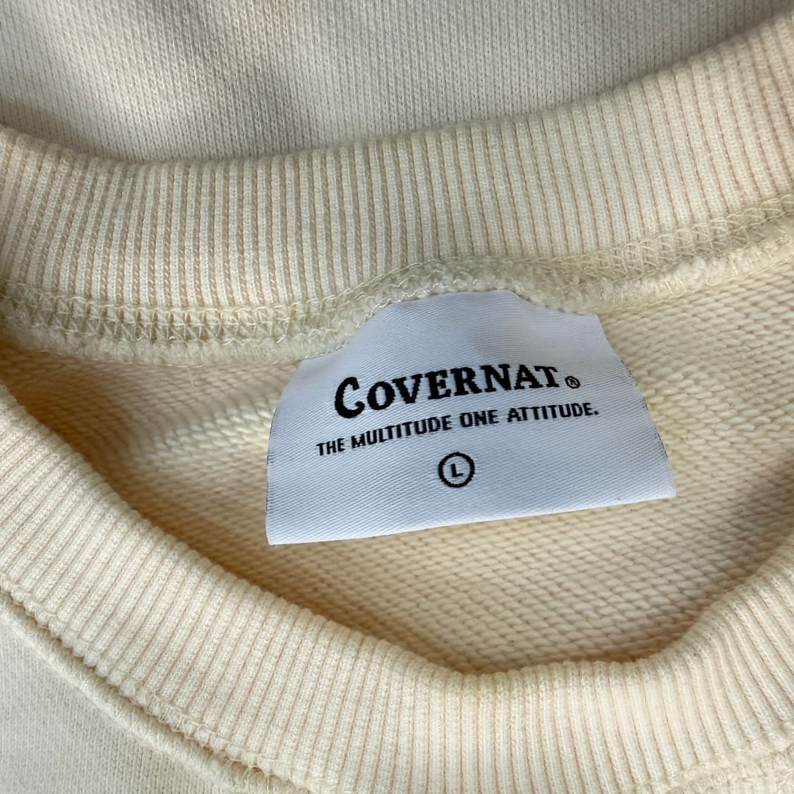 L 커버낫 C 로고 맨투맨 0303T 상품이미지3