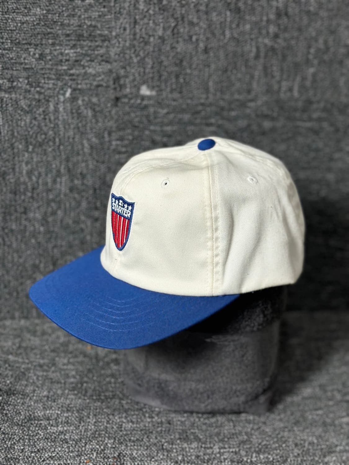 스타터 볼캡 화이트/블루 상품이미지2