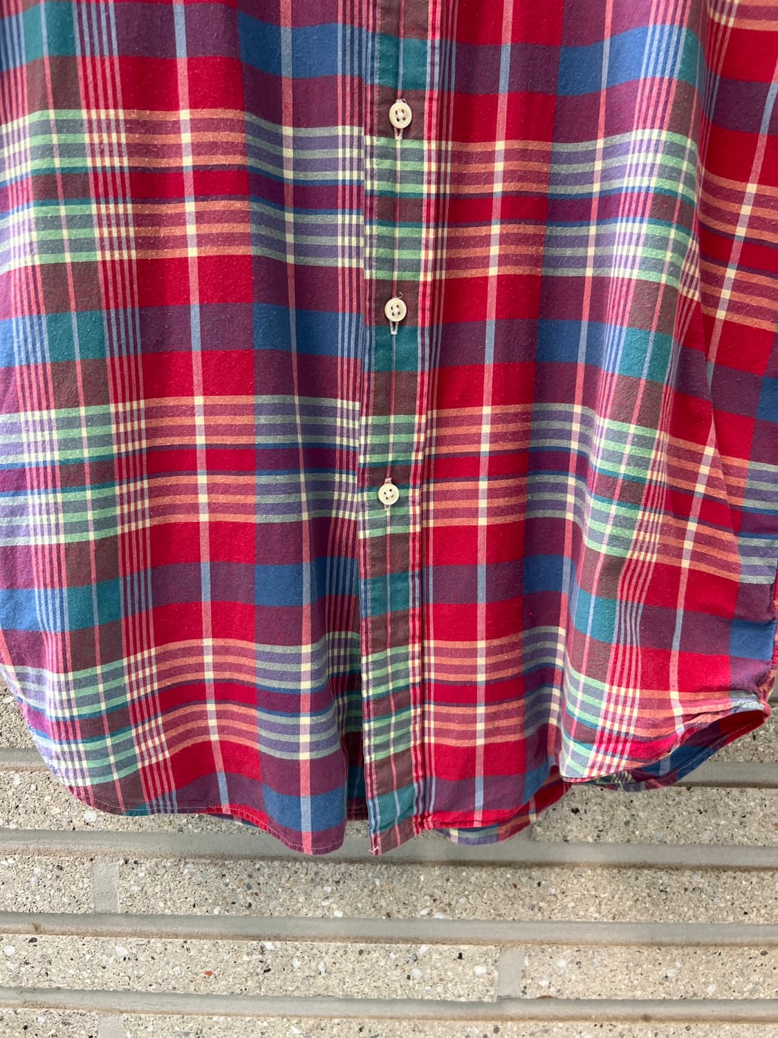 [M]폴로 랄프로렌 CLASSIC FIT 마드라스 체크 셔츠 상품이미지5