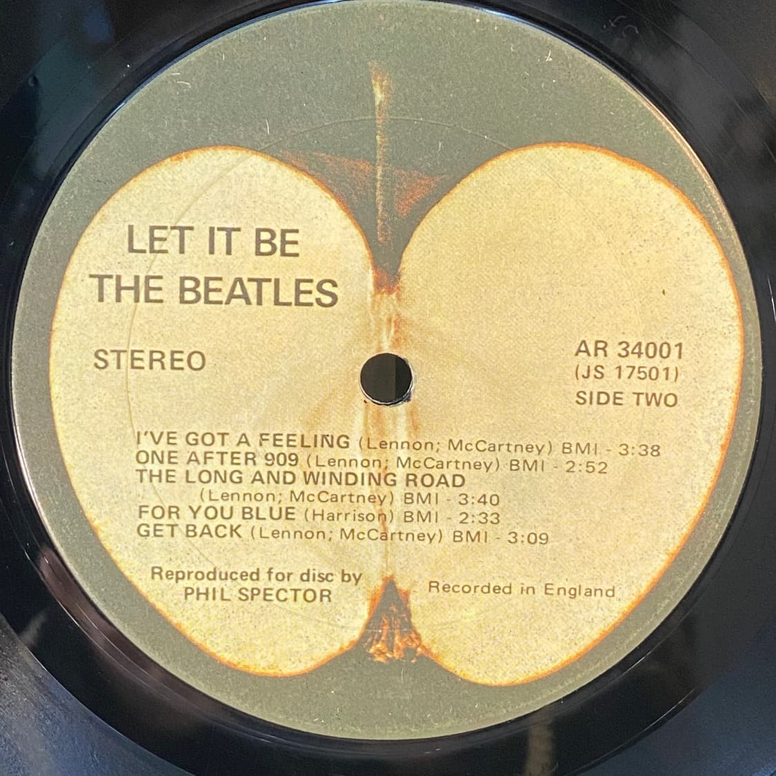 (중고LP-팝록) The Beatles -Let It Be 상품이미지5