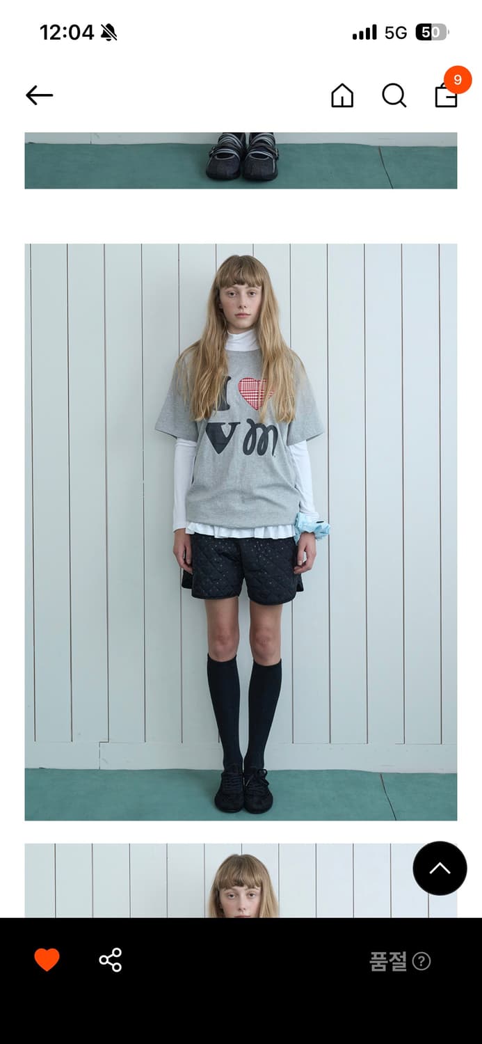 바니쉬먼트 퀄팅 도트 숏팬츠 상품이미지1