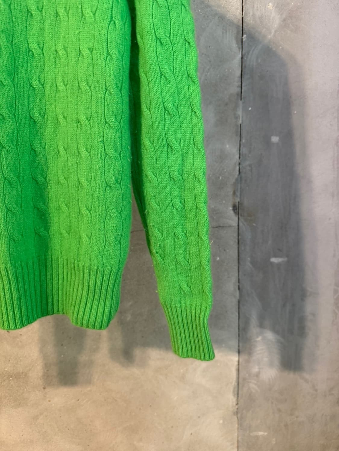 폴로 랄프로렌 캐시미어 케이블 니트 55~66 상품이미지7