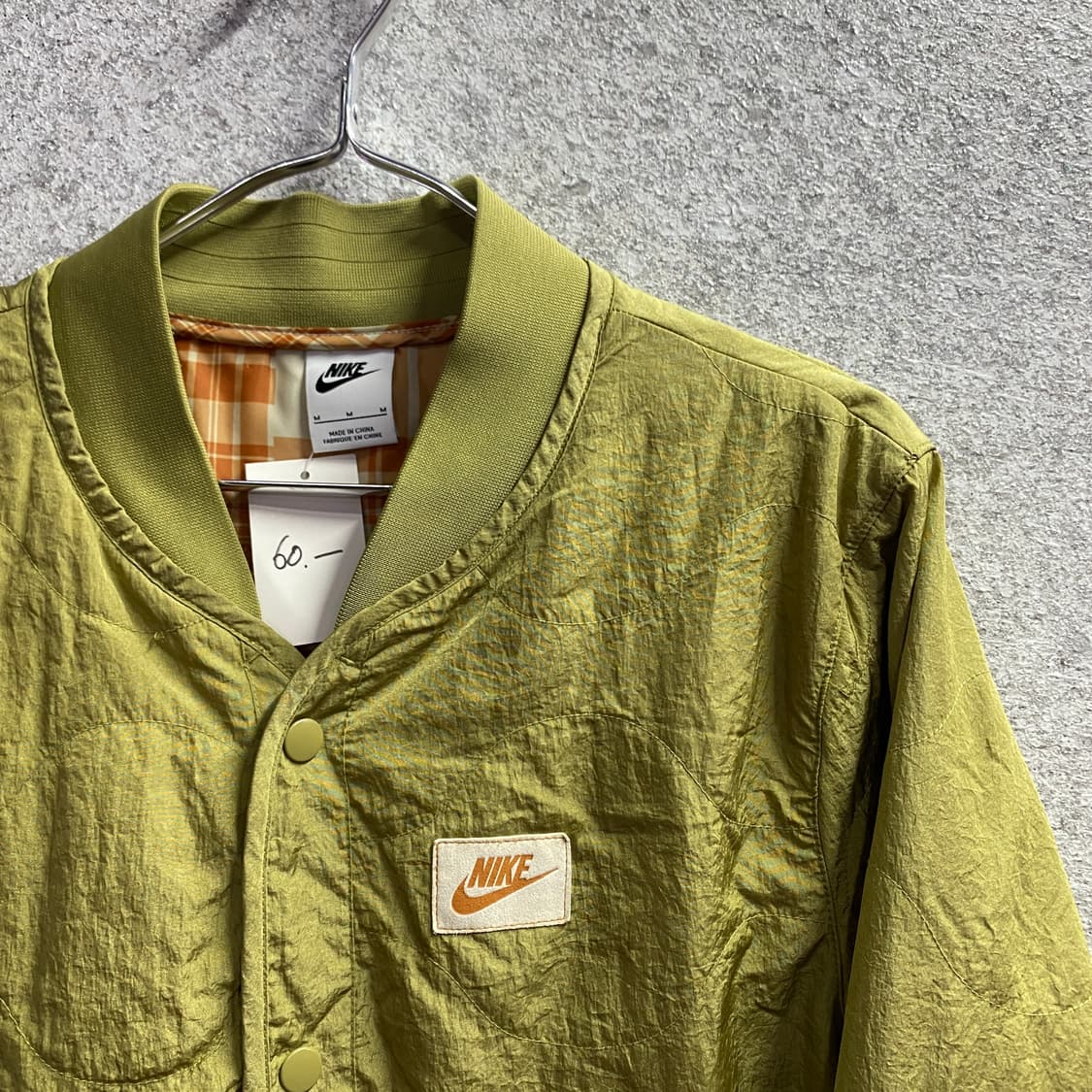 나이키 퓨추라 체크로고 나일론 자켓 B3437 상품이미지3