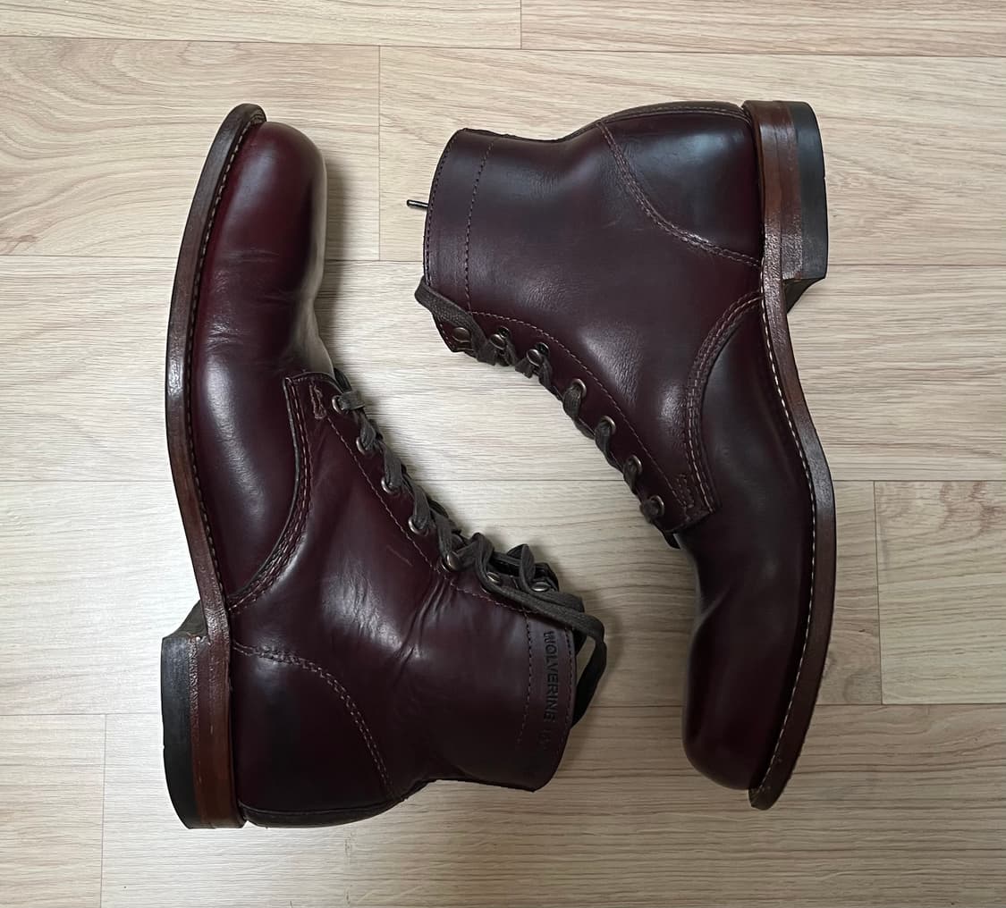 울버린 1000마일 부츠 코도반 8색상 8.5D(265mm) 상품이미지3