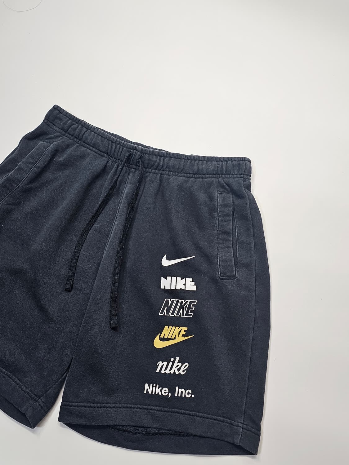 나이키 신형 면 트레이닝 트랙팬트 반 바지 상품이미지2