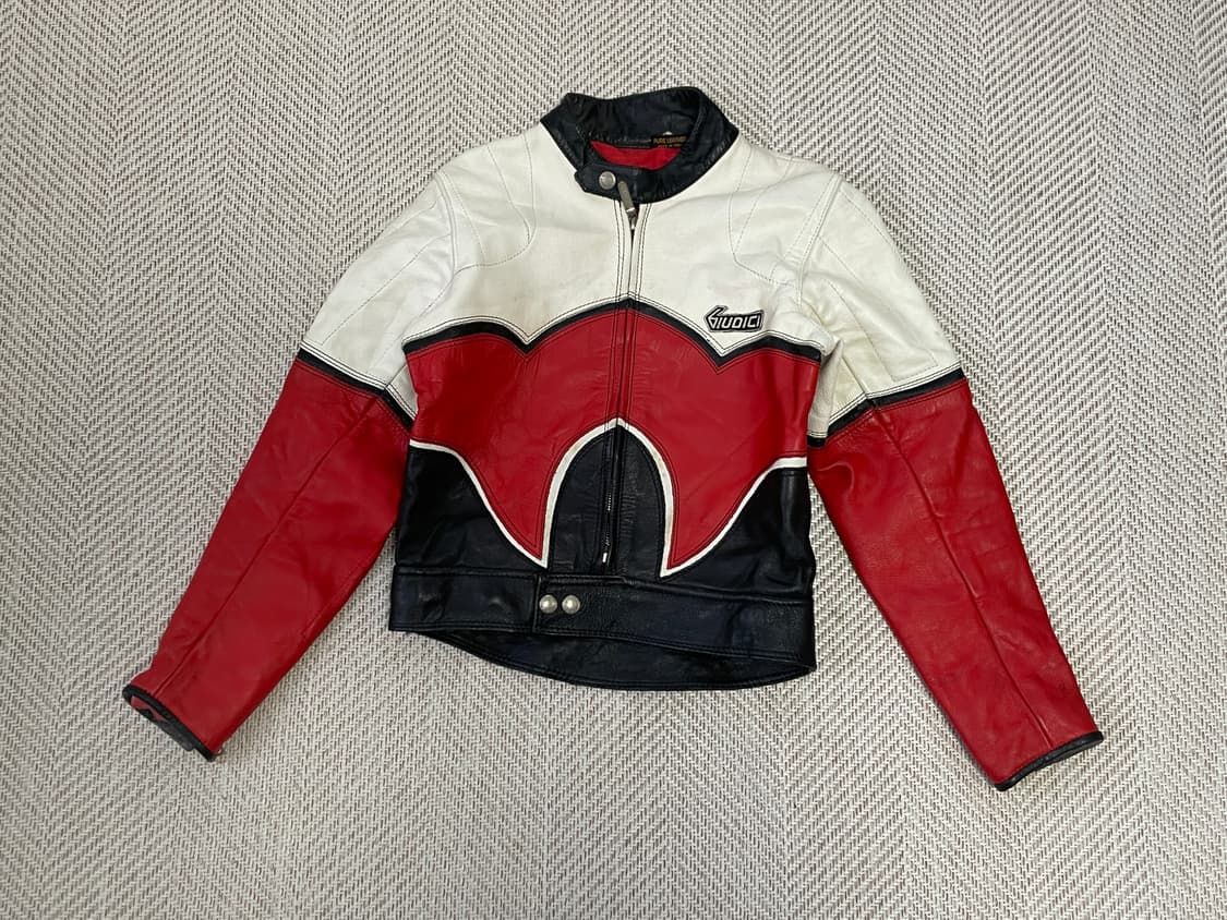 Giudich 이태리 riri지퍼 폴 레더 레이싱 수트 상품이미지3