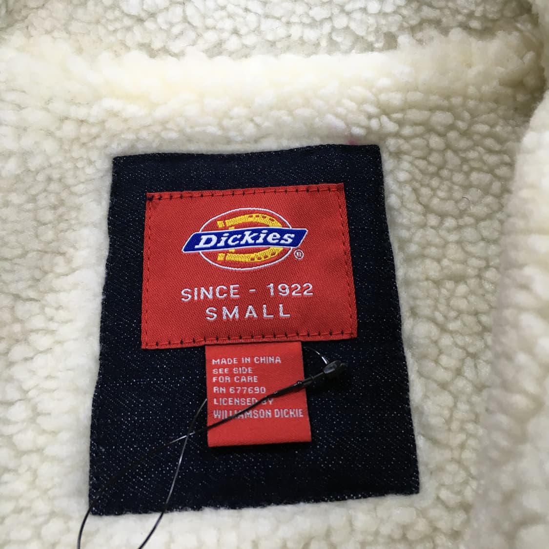 투티/0295 디키즈 쉐르파 데님 퍼 자켓 청 자켓 유니섹스 상품이미지5