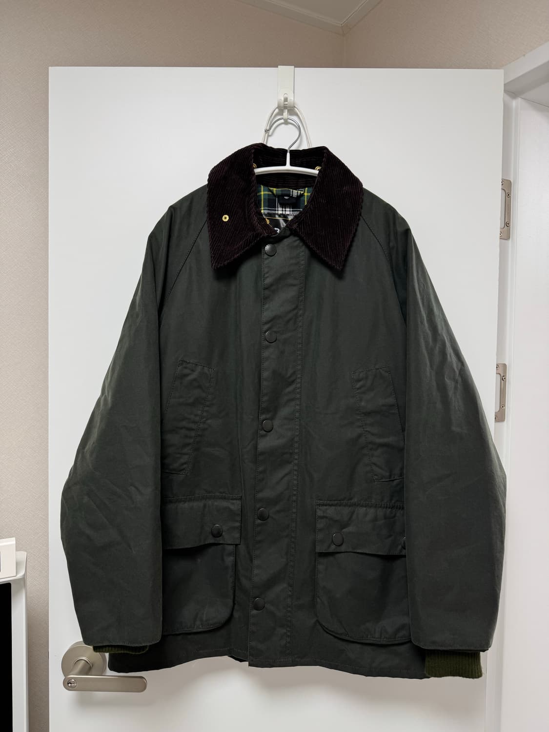 Barbour 바버 왁스 자켓 비데일 세이지 상품이미지1