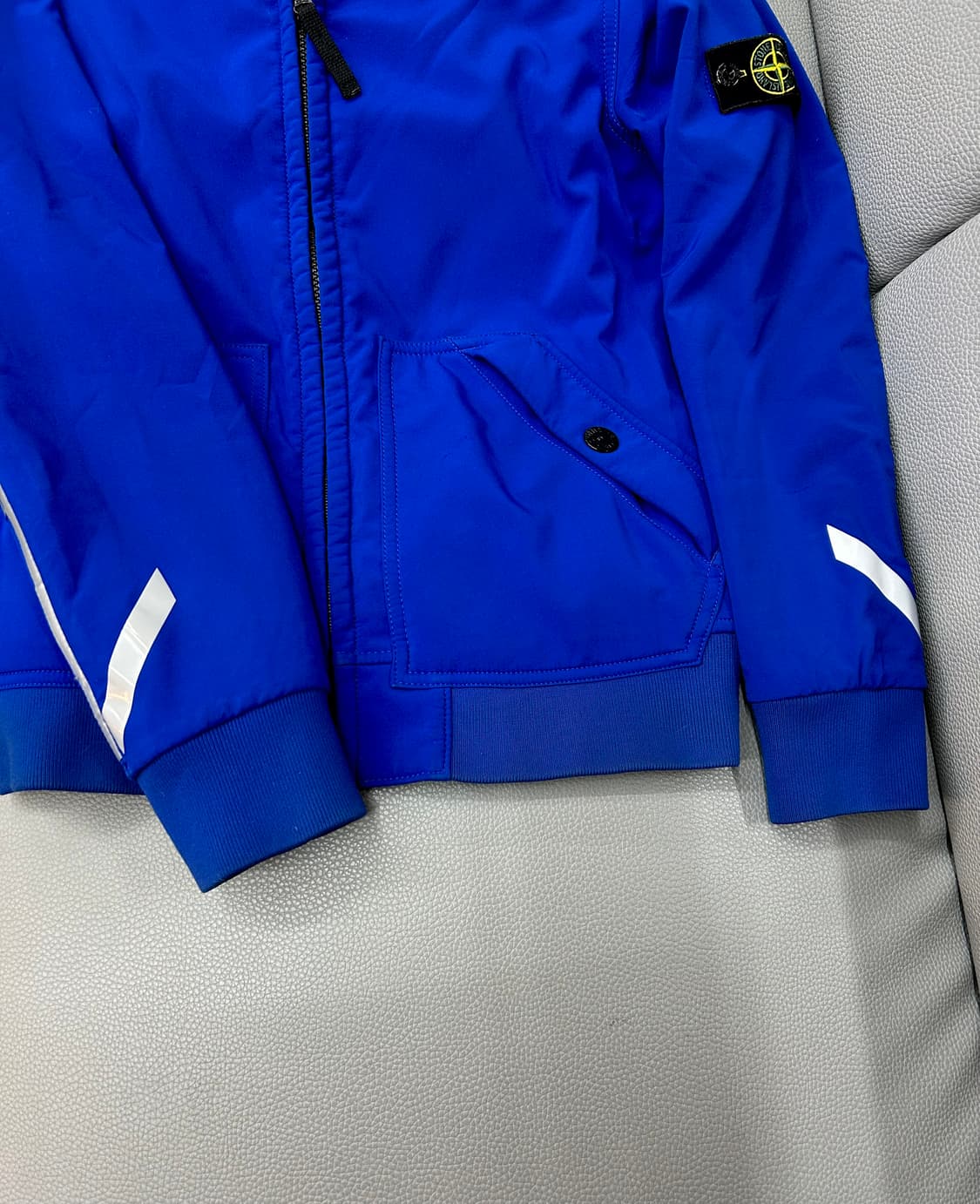 스톤아일랜드 패치 후드 집업자켓(14세/성인55가능) 상품이미지4