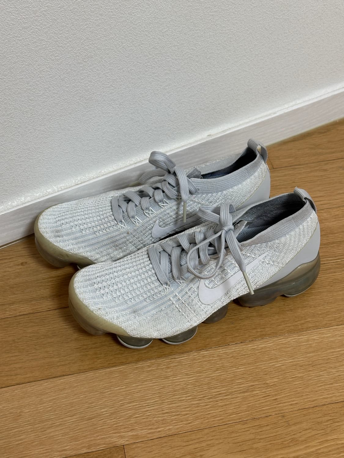 (240mm) 나이키 에어 베이퍼맥스 플라이니트3 퓨어 플래티넘 상품이미지4