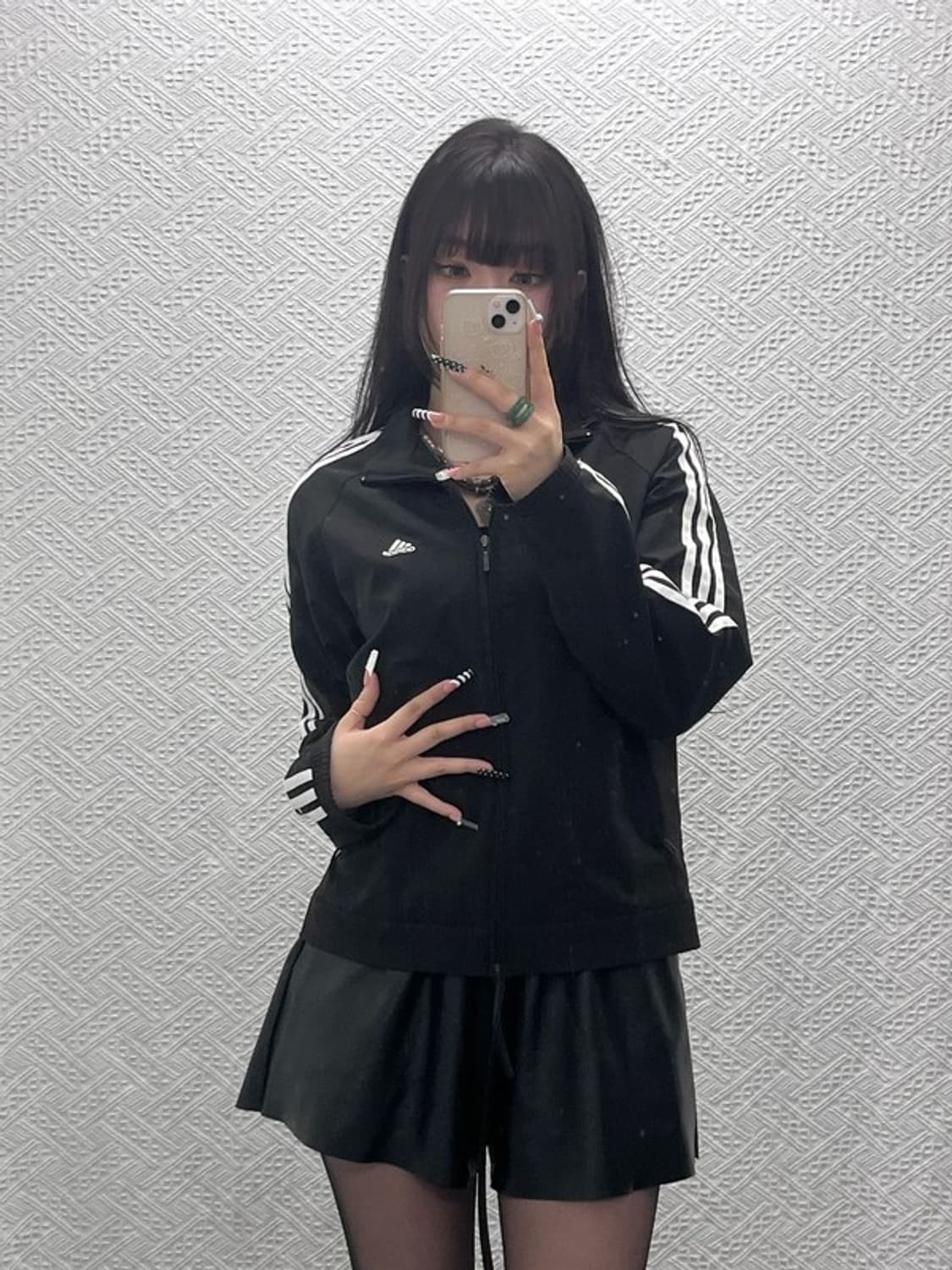 아디다스 올드스쿨 캐주얼 빈티지 바람막이 자켓 95 C10171 상품이미지1