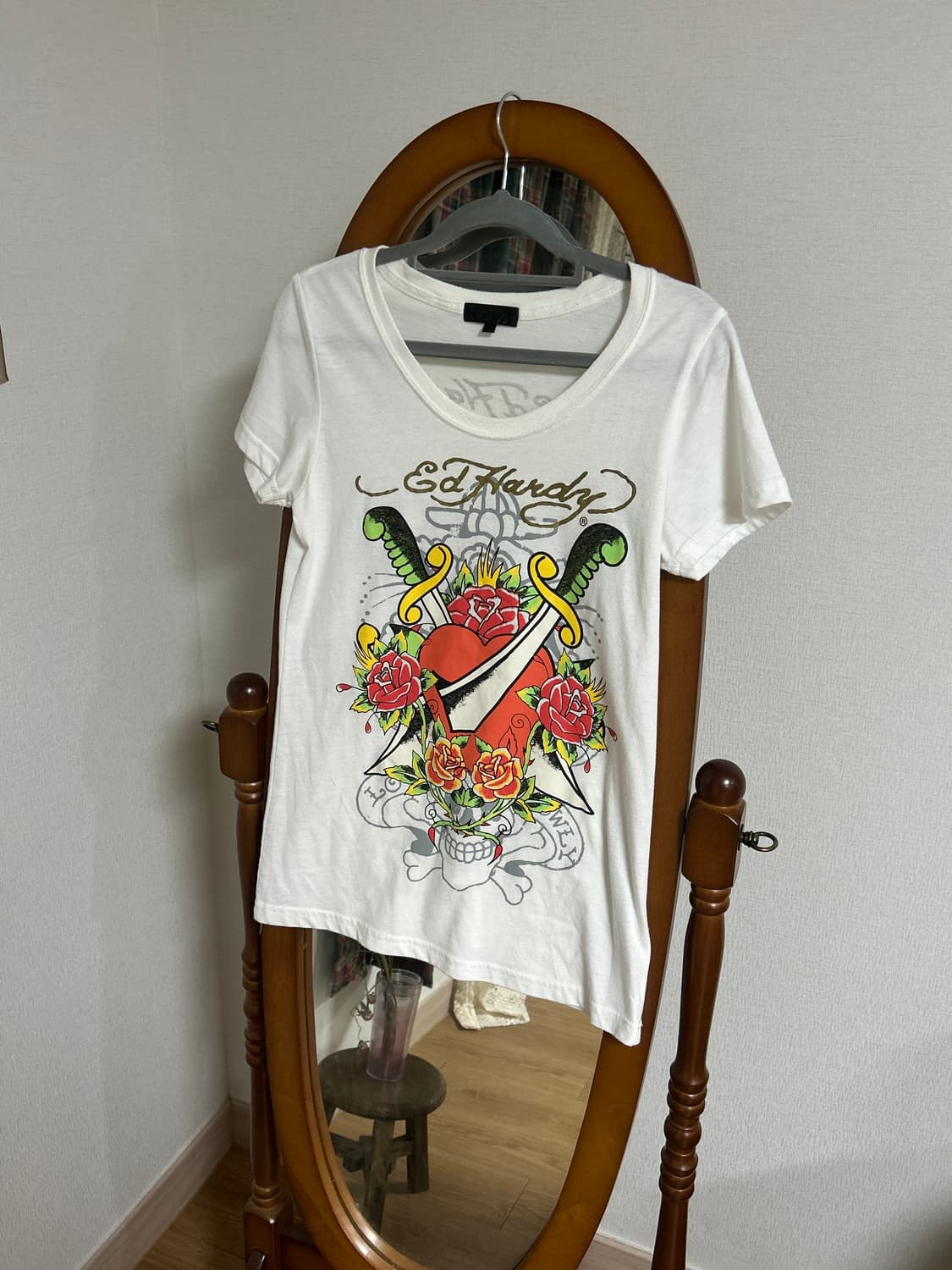 Ed hardy 에드하디 펑크 반팔티 상품이미지1