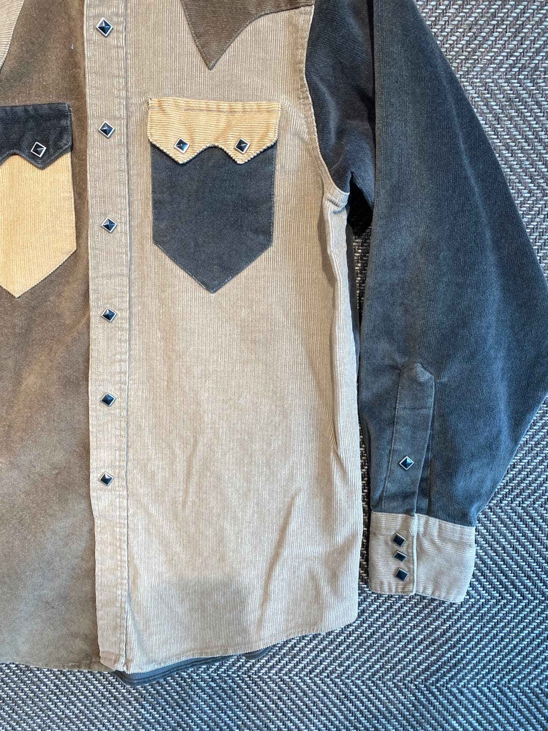 트루웨스트 코듀로이 웨스턴 셔츠 made in U.S.A 상품이미지3