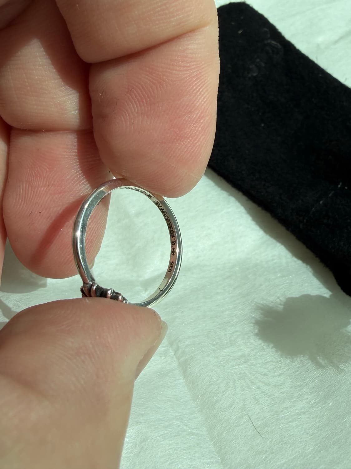 [US6] 크롬하츠  크롬하츠 플로랄 버블검 링 새상품 상품이미지4