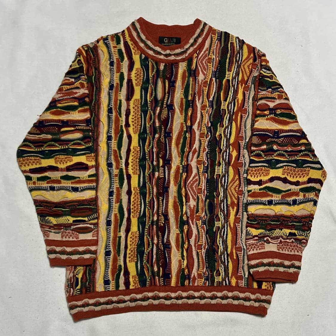 L Vtg 빈티지 케이블 니트 상품이미지2