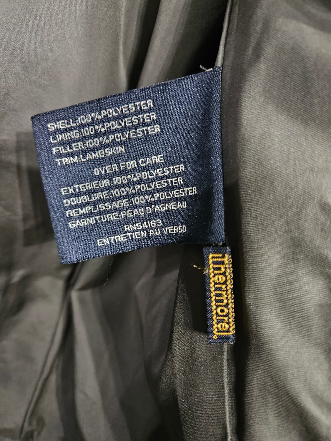 콜한 퀼팅 카키 남성 105 패딩자켓  상품이미지8