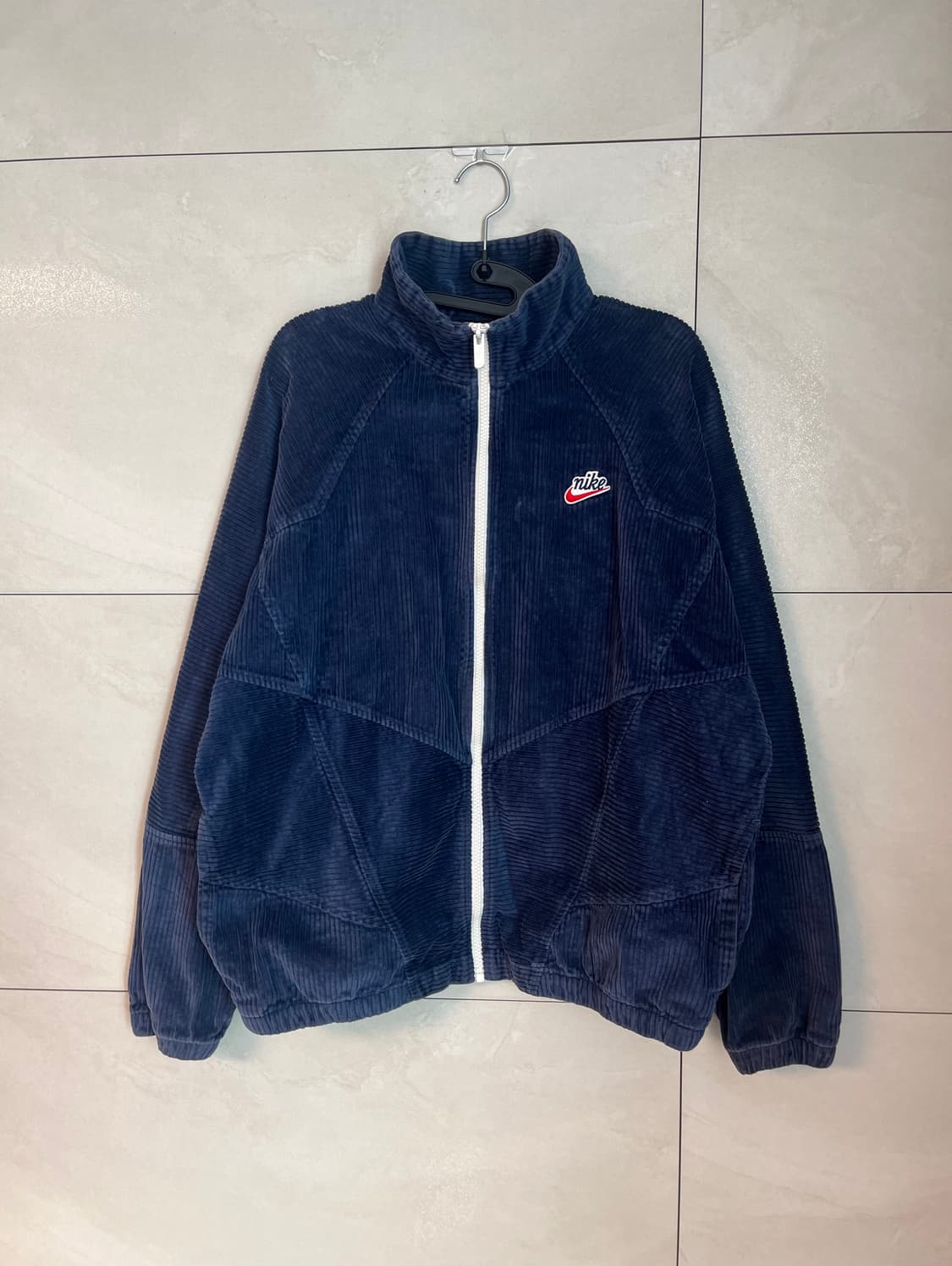 나이키 헤리티지 네이비 코듀로이 집업 자켓 [L] 상품이미지3