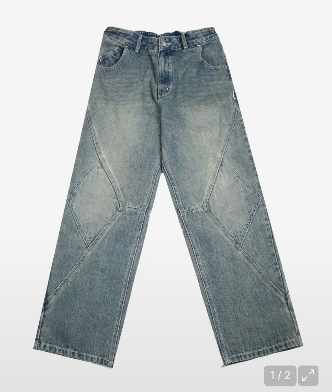 XRONZ 다이아 데님 팬츠 s 상품이미지1