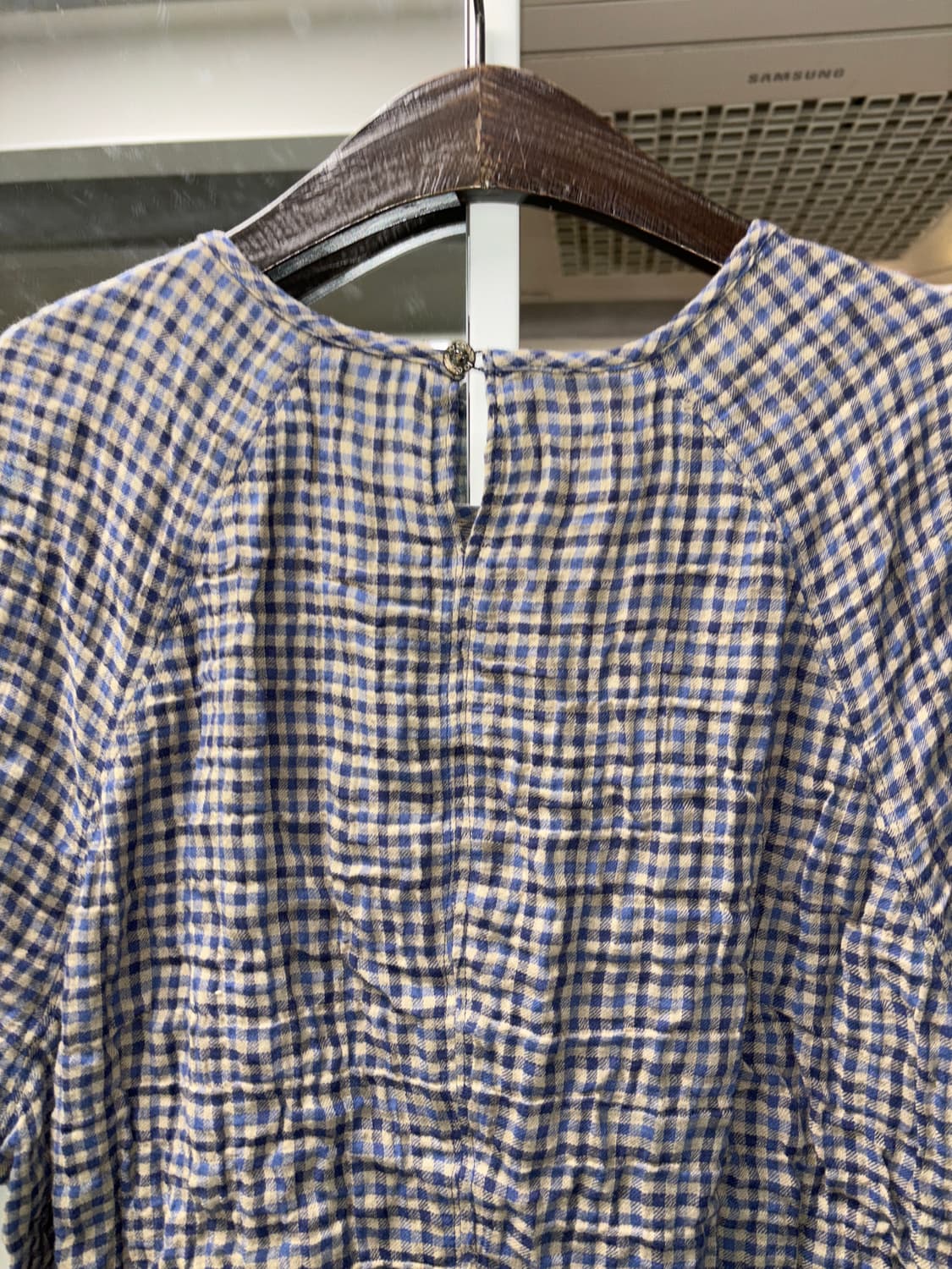 센소유니코 io comme io 체크 원피스 상품이미지5