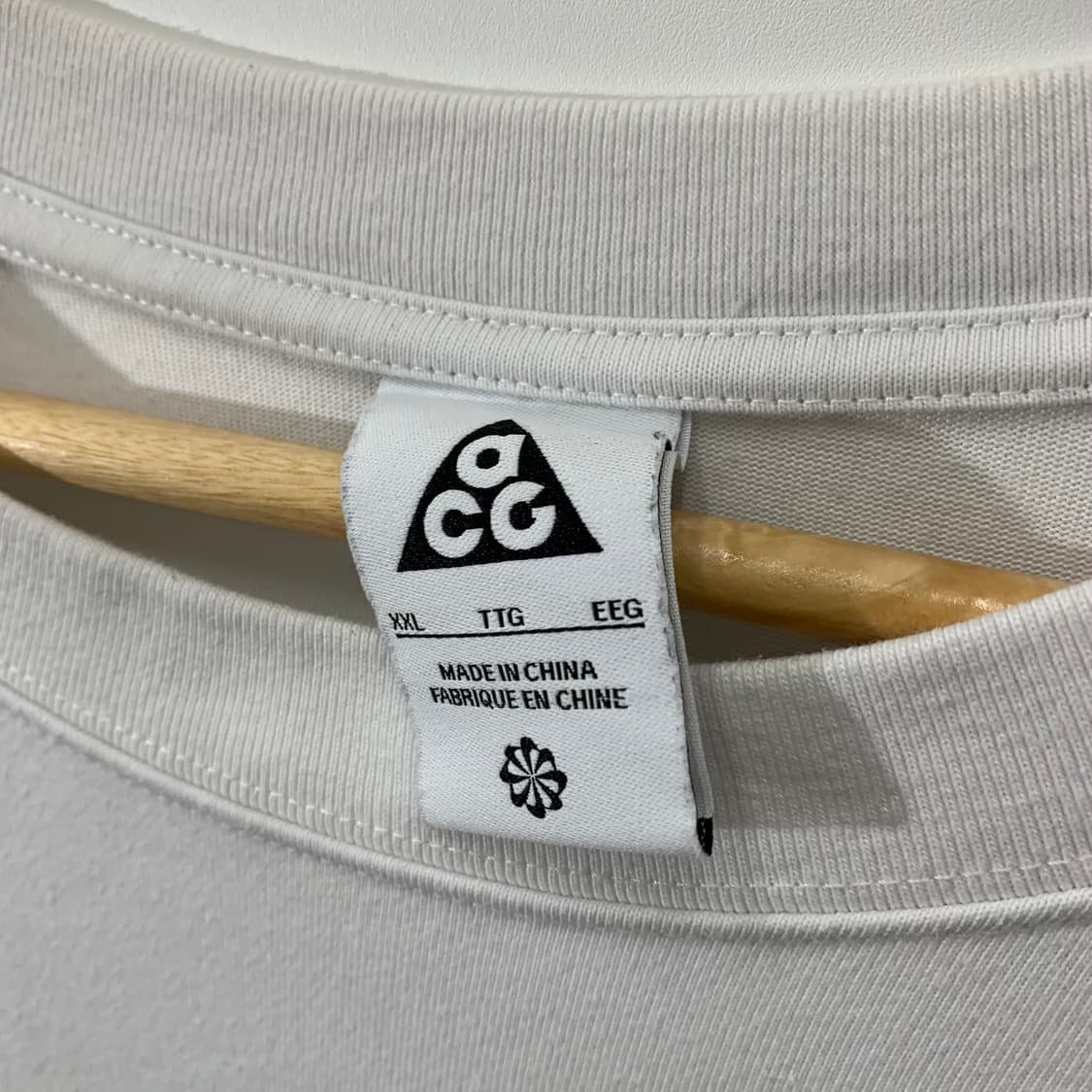 나이키 acg 오버사이즈 롱슬리브 센터로고 상품이미지4