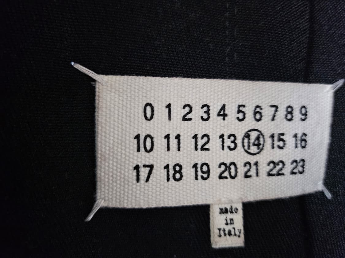 메종마르지엘라 코트 블랙 상품이미지4