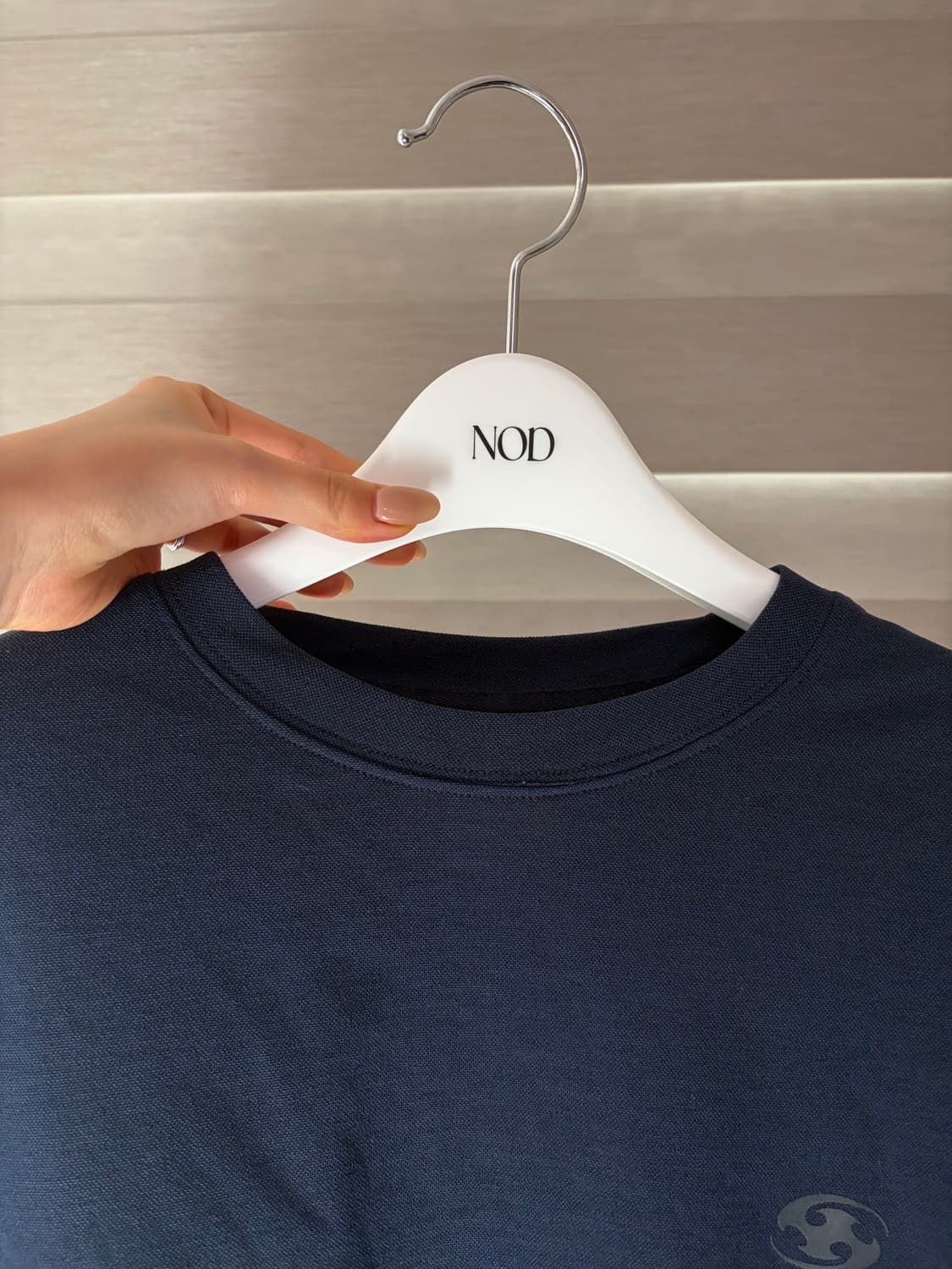 산산기어 스티치 롱슬리브 네이비 2사이즈 상품이미지2