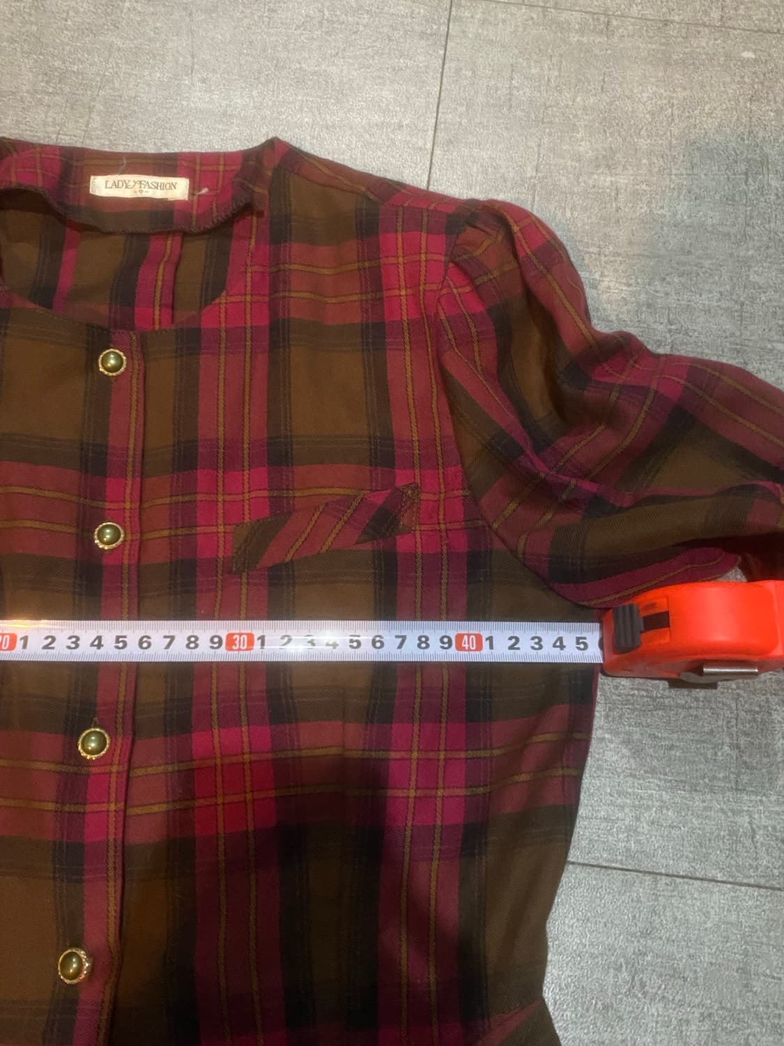 일본빈티지 Ladyfa 하구미모리걸 달천깔페어리 퍼퓰럼 벌룬자켓 상품이미지3