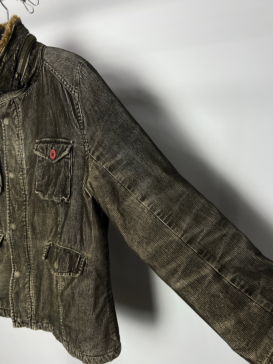 CLN POINT MFG 코듀로이 집업 자켓  상품이미지5