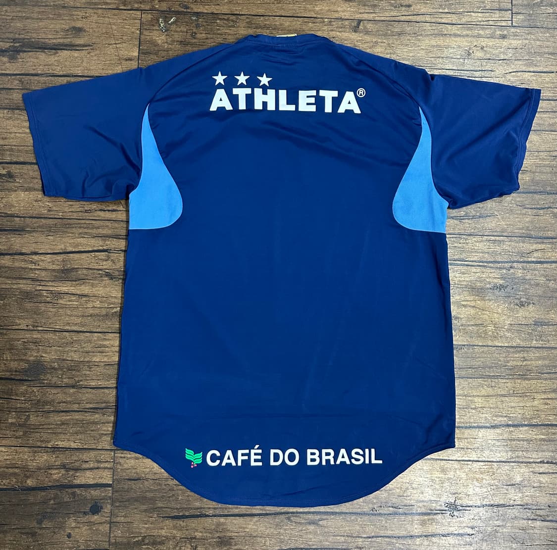 ATHLETA 아슬레타 풋살 트레이닝 반팔 네이비 실측 L 상품이미지4