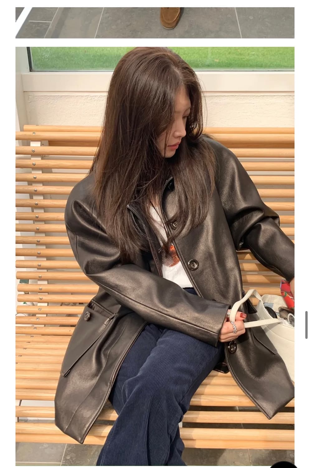 [마그넷 아카이브] Flowing Vegan Jacket 상품이미지3