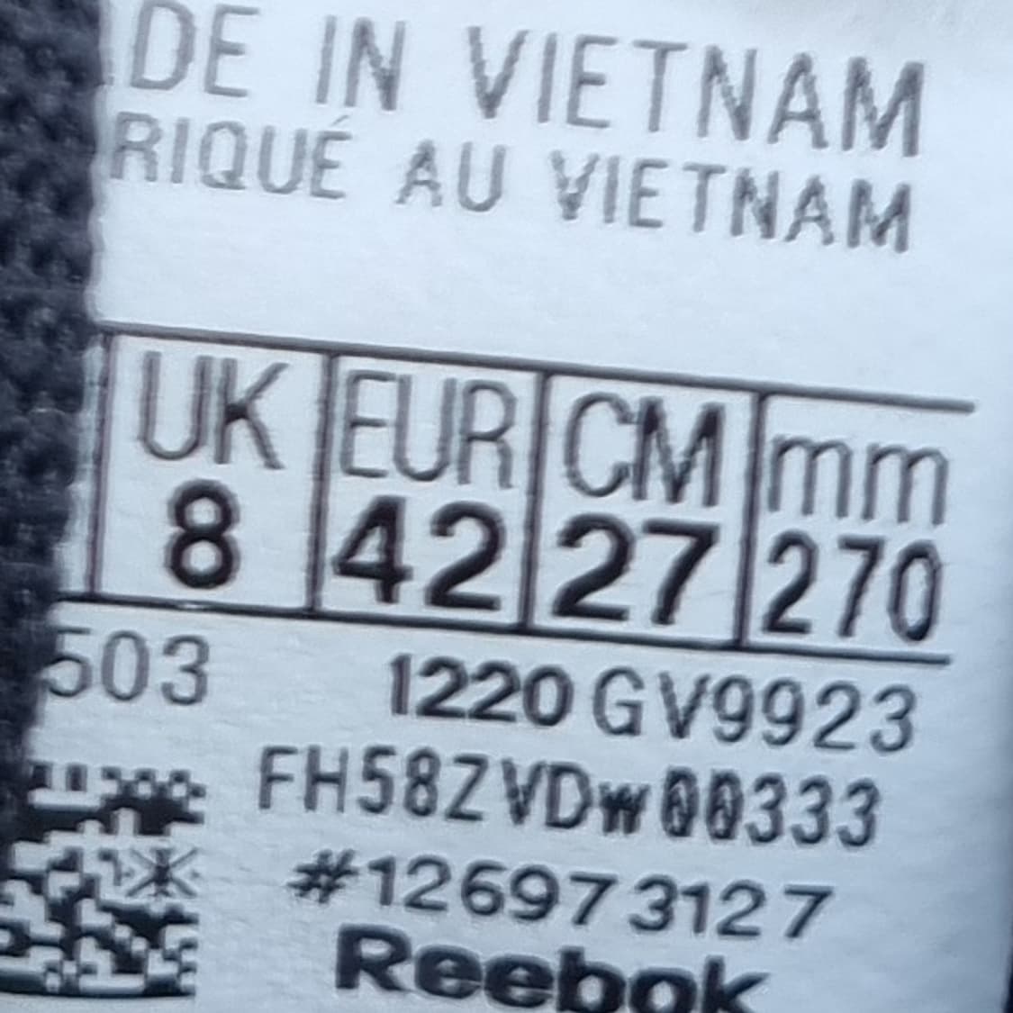 리복 프리미어2 화이트 운동화 270 상품이미지6