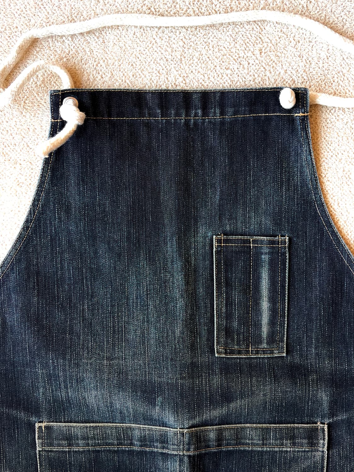 Washed Denim Apron 상품이미지3