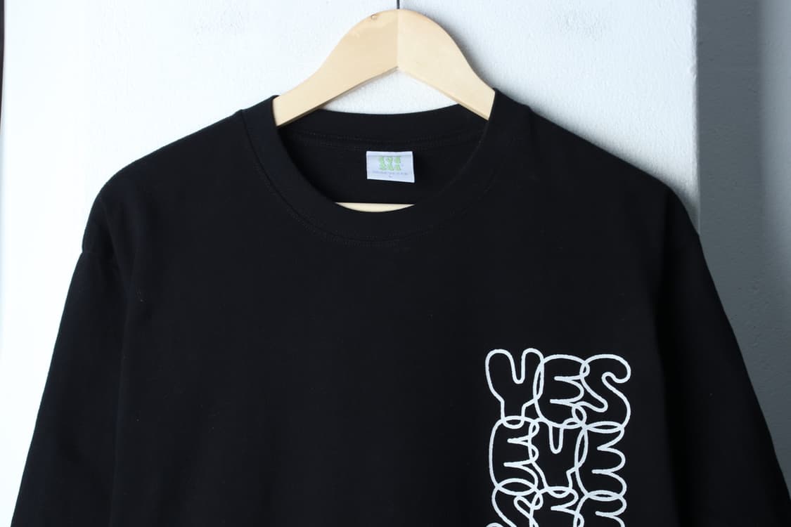 (L-XL) 예스아이씨 반팔 티셔츠 빅로고 블랙 스트릿-H31709 상품이미지3