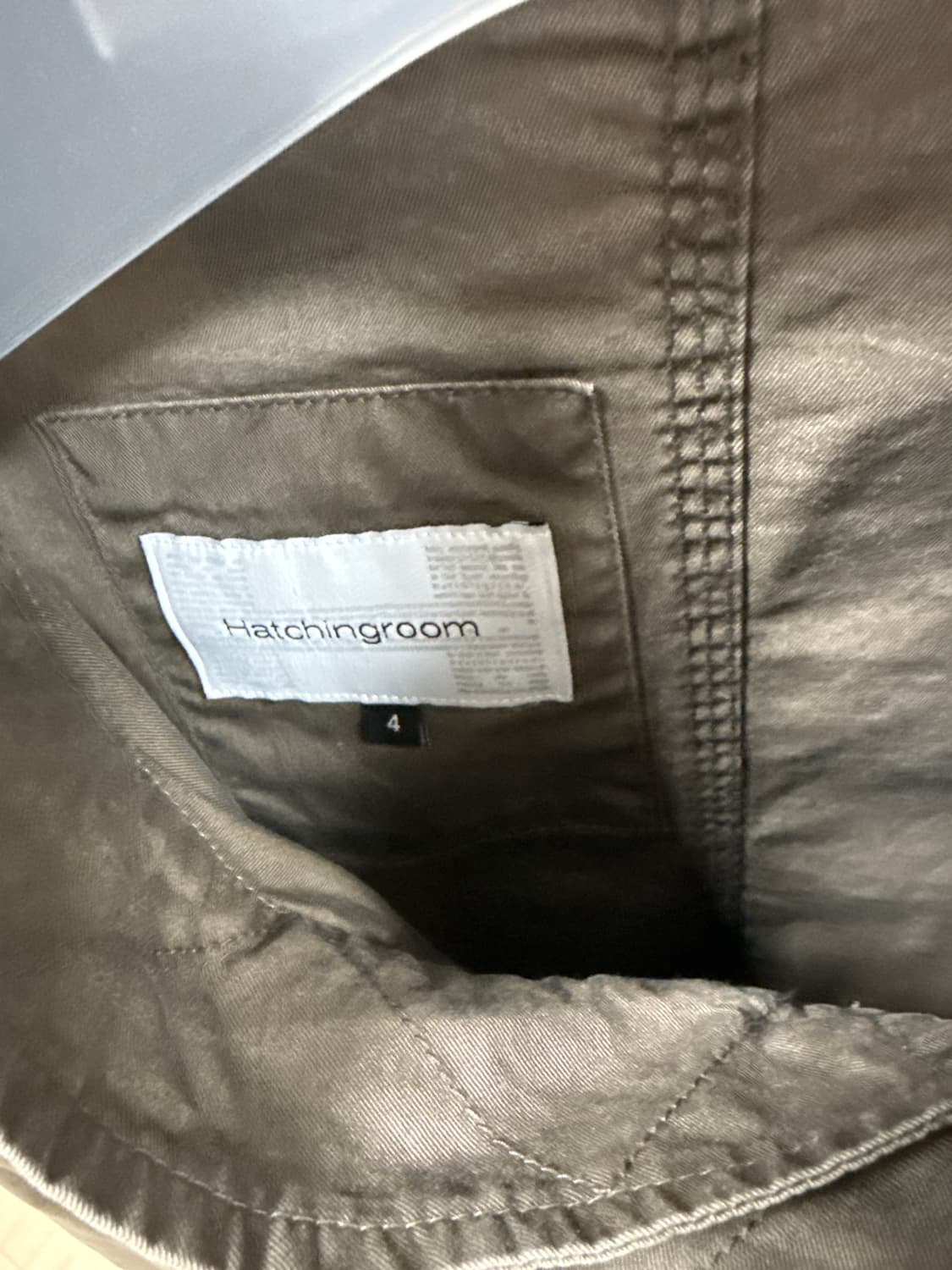 해칭룸 숏 모즈파카 머드브라운 4사이즈 상품이미지2