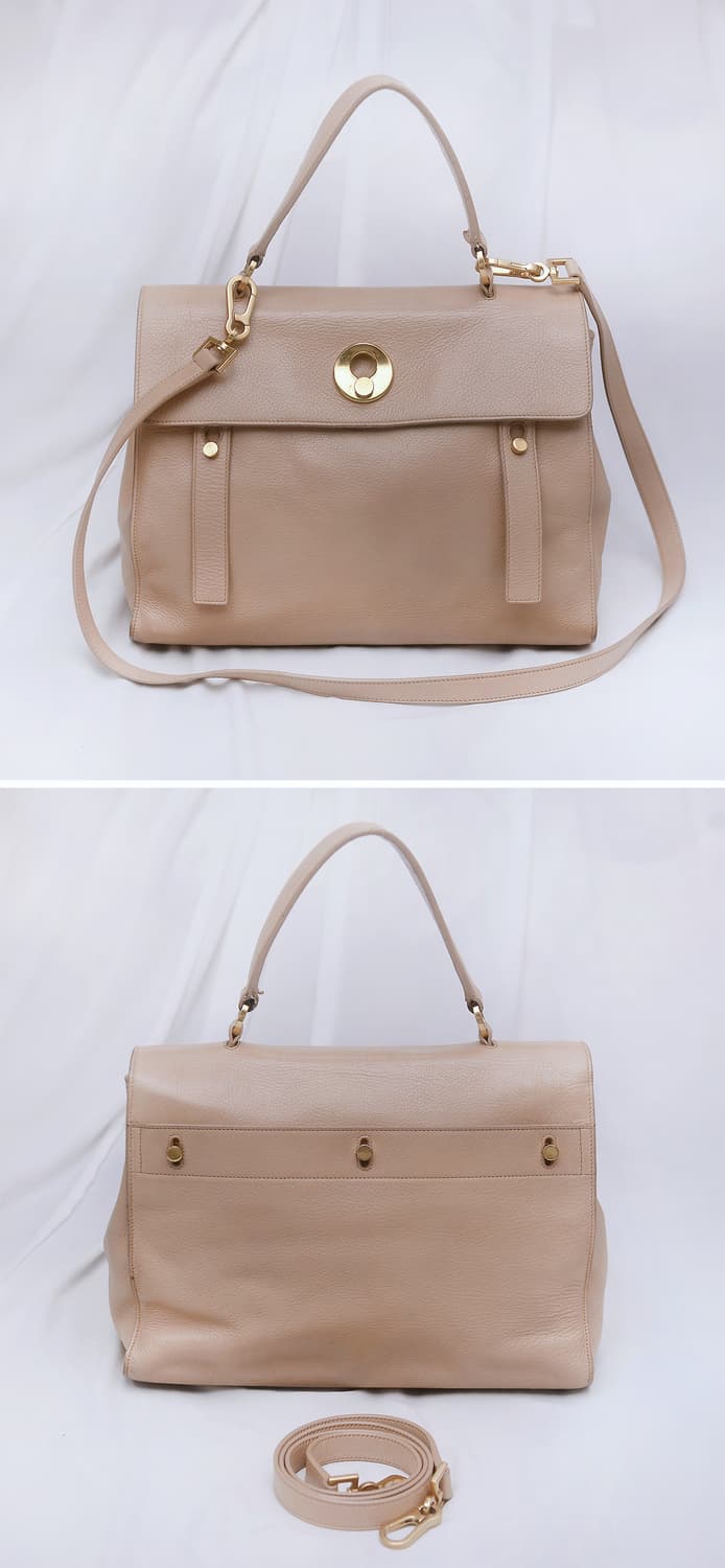 생로랑 (YSL) 삭 뮤즈 투 핑크베이지 2웨이 (토트.숄더.크로스) 상품이미지2