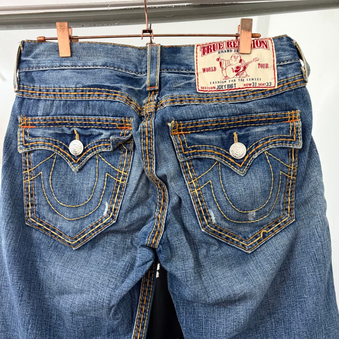 트루릴리전 부츠컷 데님 팬츠 상품이미지6