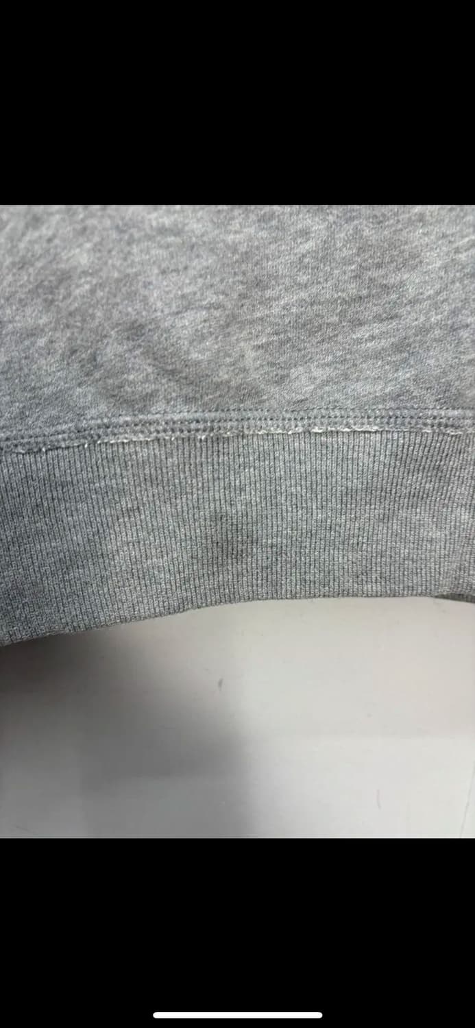 아베크롬비 사이드 패치로고 그레이 후드집업 H1220 상품이미지8