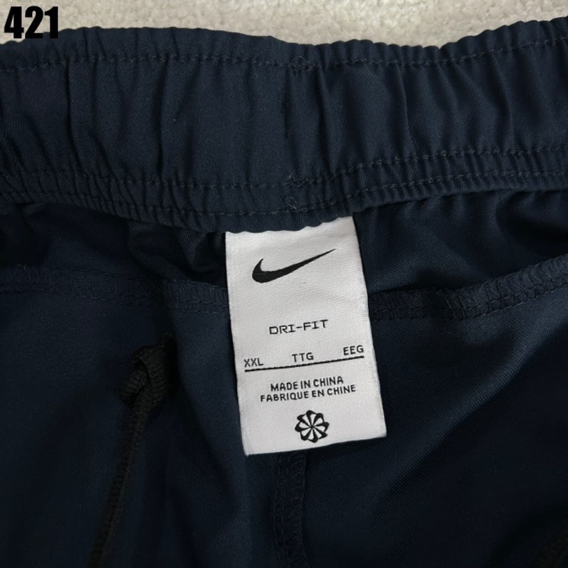 나이키 네이비 트레이닝 바지  상품이미지2