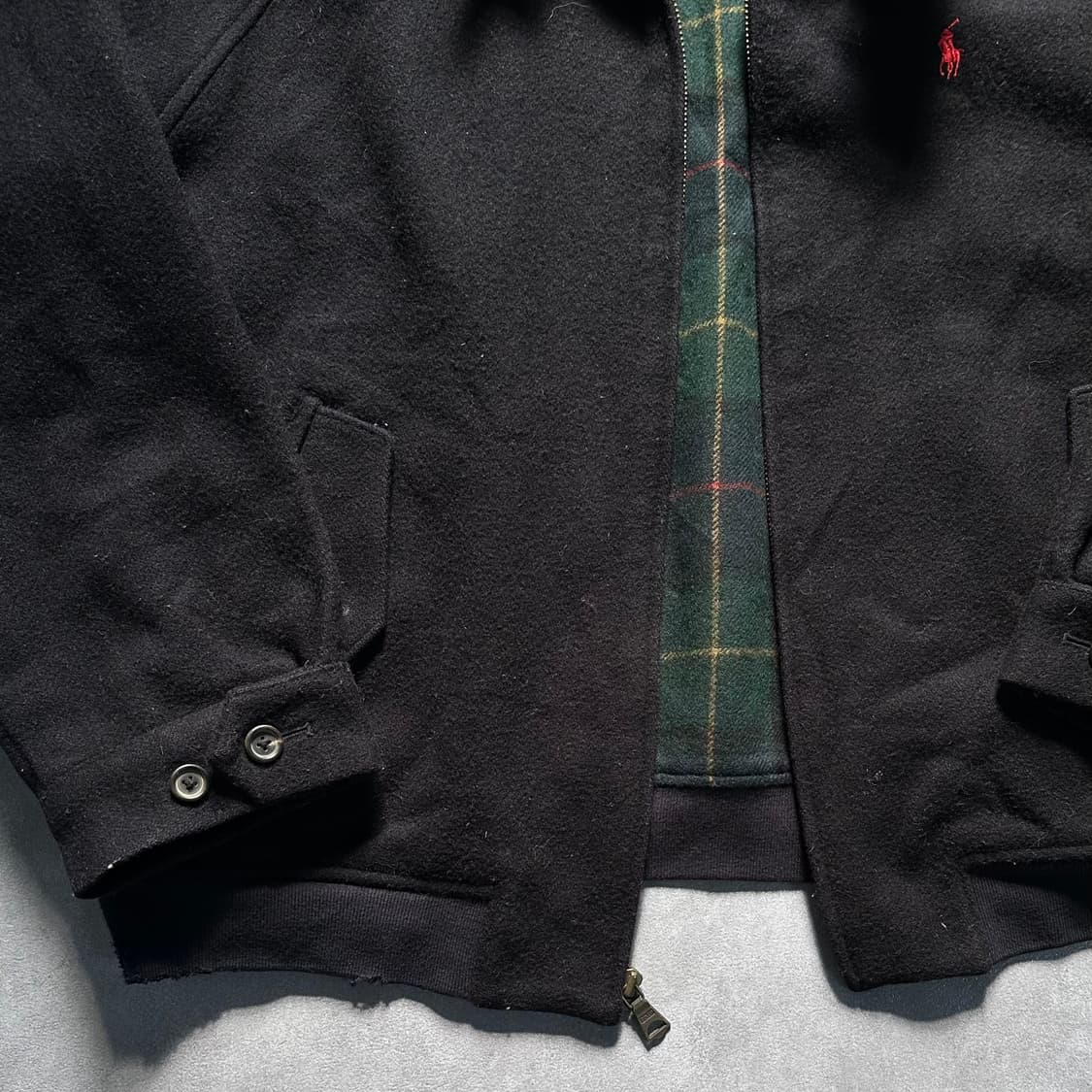 폴로 네이비 울 g-9 헤링턴 자켓 (va.105) 상품이미지4